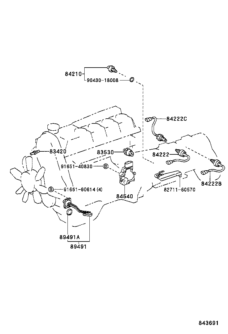  LAND CRUISER 90 |  SWITCH RELAY COMPUTER