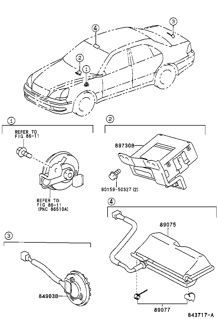  LS430 |  ANTI THEFT DEVICE