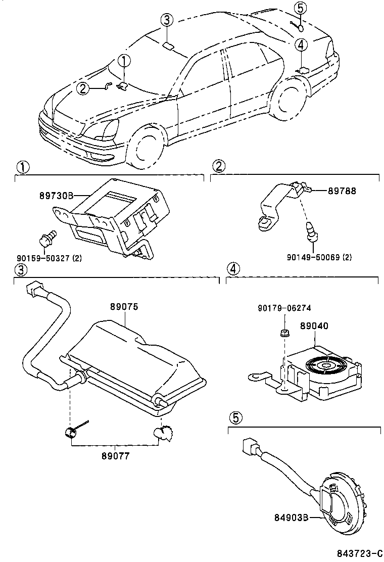  LS430 |  ANTI THEFT DEVICE