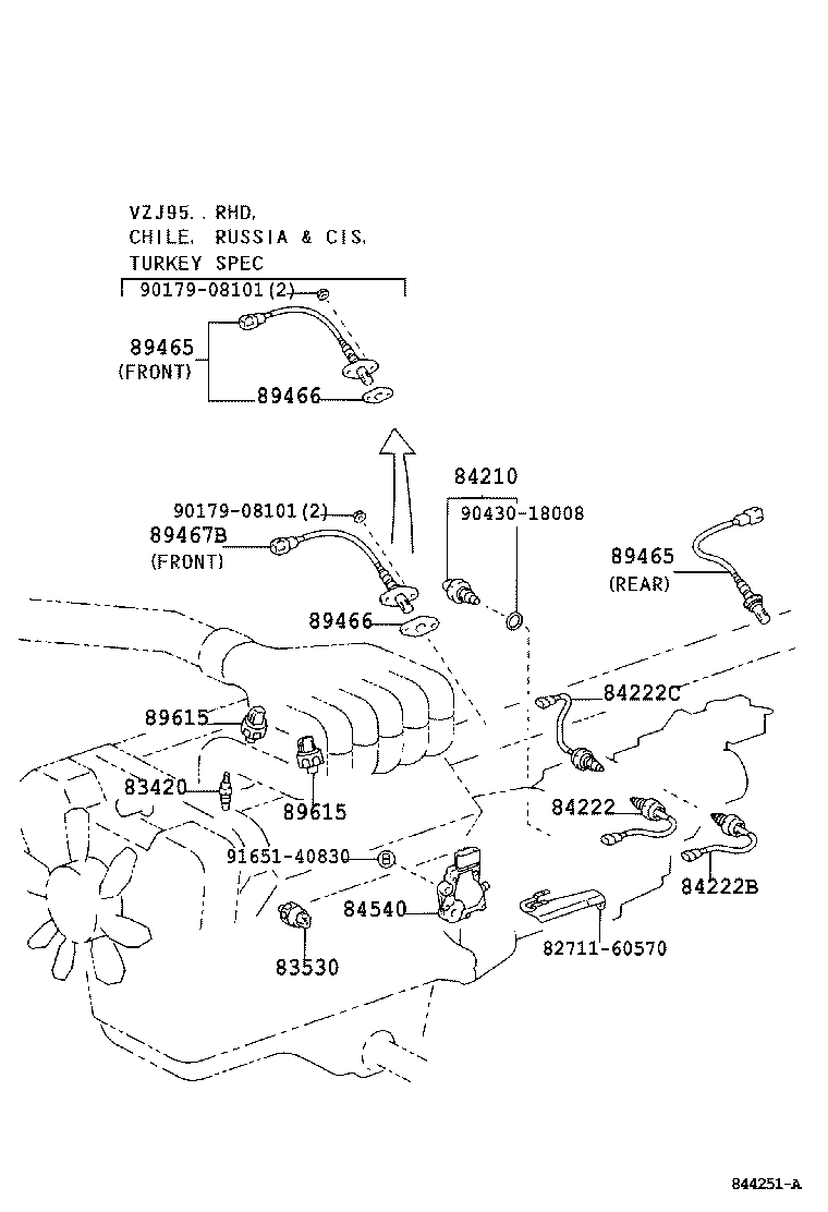  LAND CRUISER 90 |  SWITCH RELAY COMPUTER