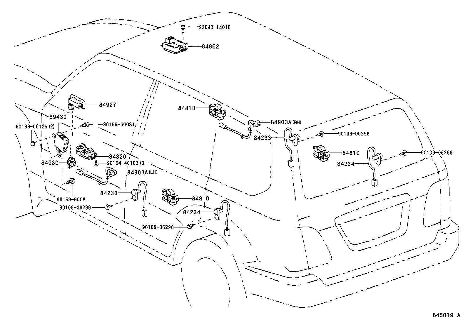  LAND CRUISER 100 |  SWITCH RELAY COMPUTER