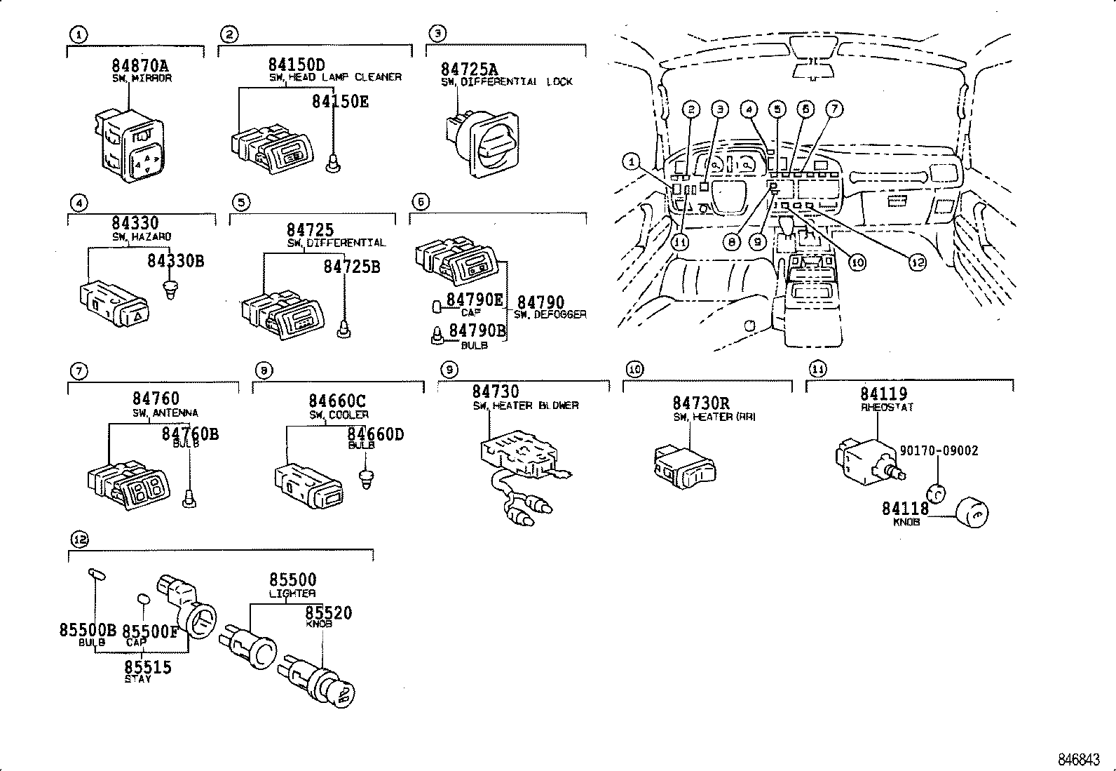  LAND CRUISER 80 |  SWITCH RELAY COMPUTER