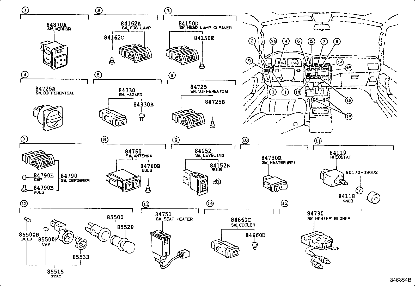  LAND CRUISER 80 |  SWITCH RELAY COMPUTER