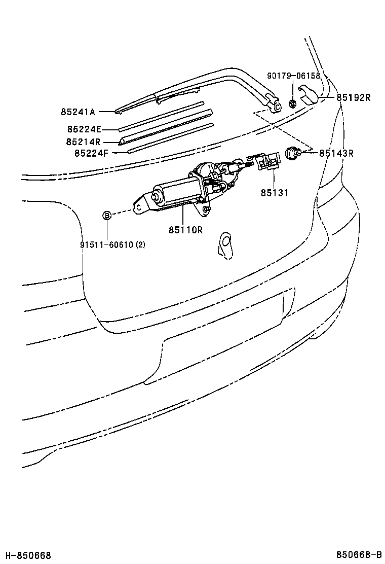  YARIS JPP |  REAR WIPER