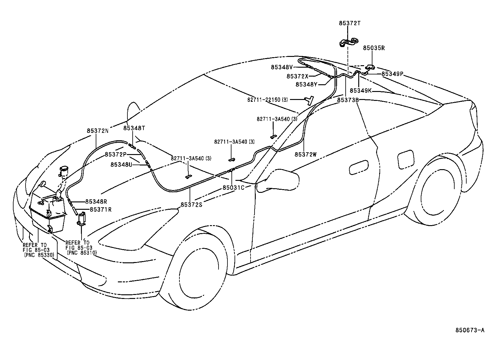  CELICA |  REAR WASHER