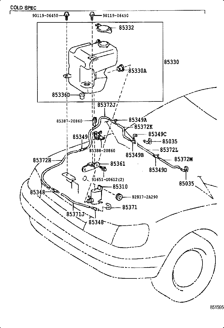  CARINA E UKP |  WINDSHIELD WASHER