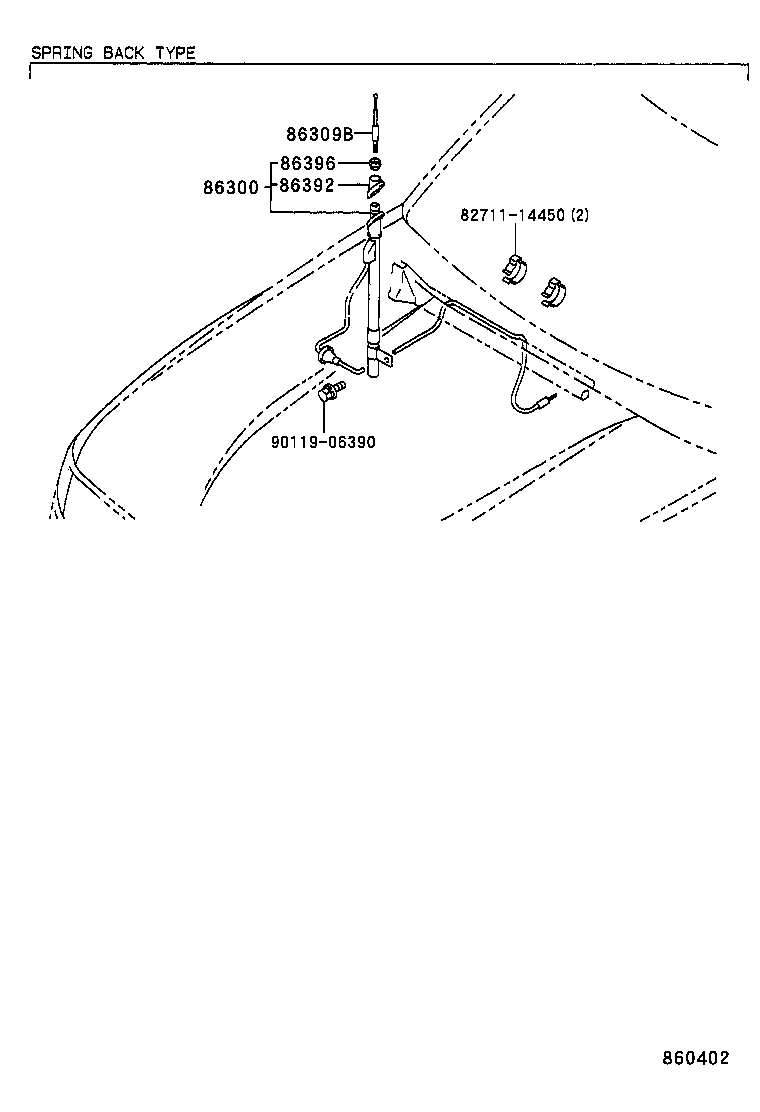  HILUX |  ANTENNA