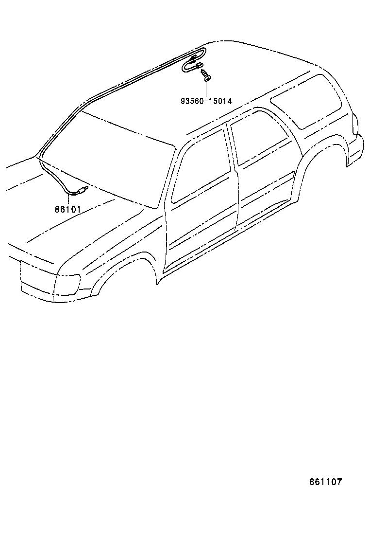  4RUNNER |  ANTENNA