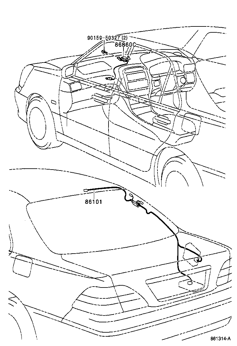  LS430 |  ANTENNA