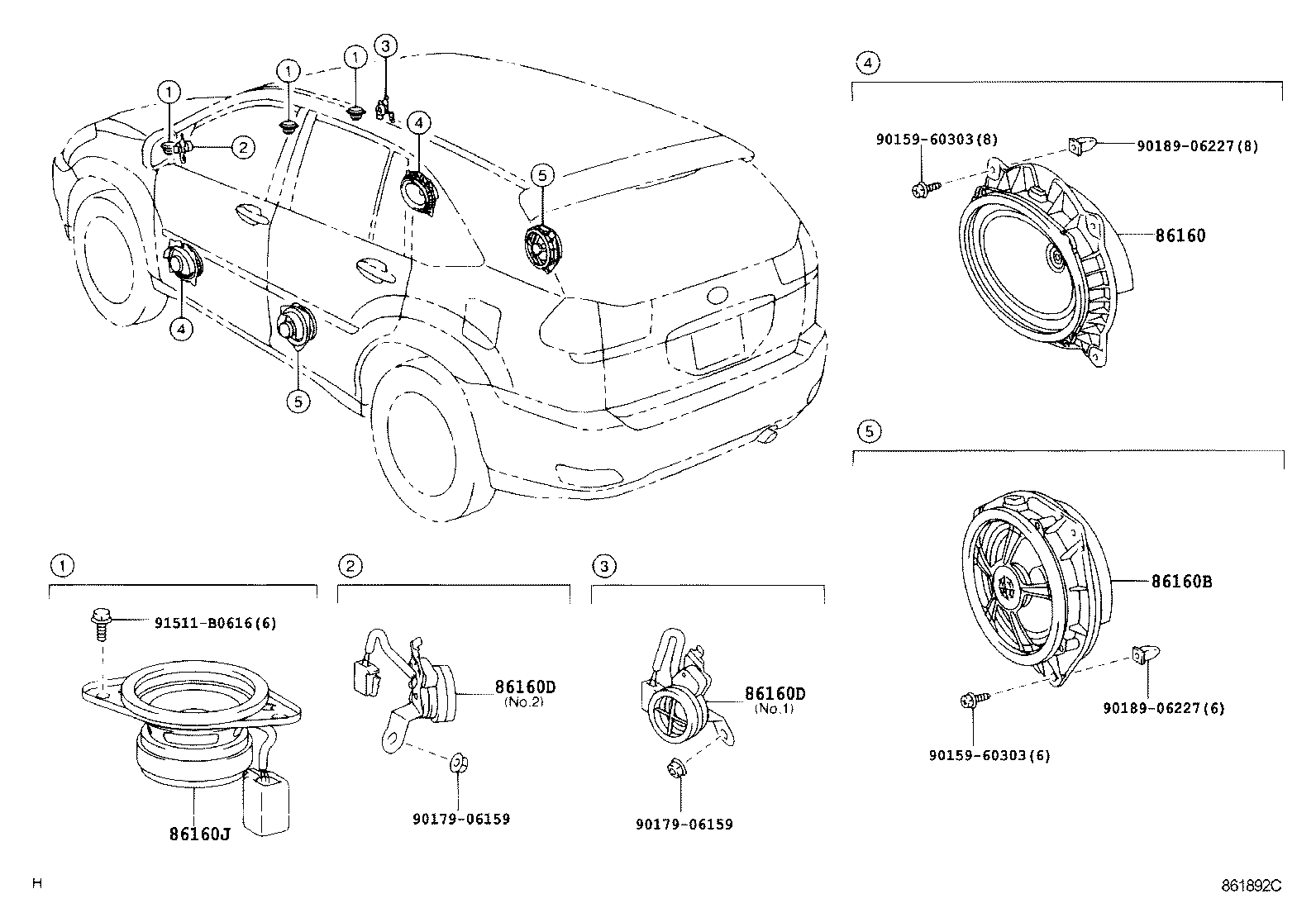  RX300 330 350 |  SPEAKER