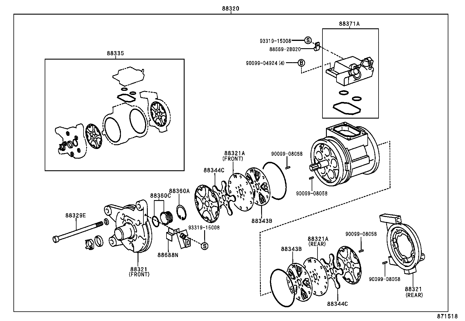  GS300 430 |  HEATING AIR CONDITIONING COMPRESSOR