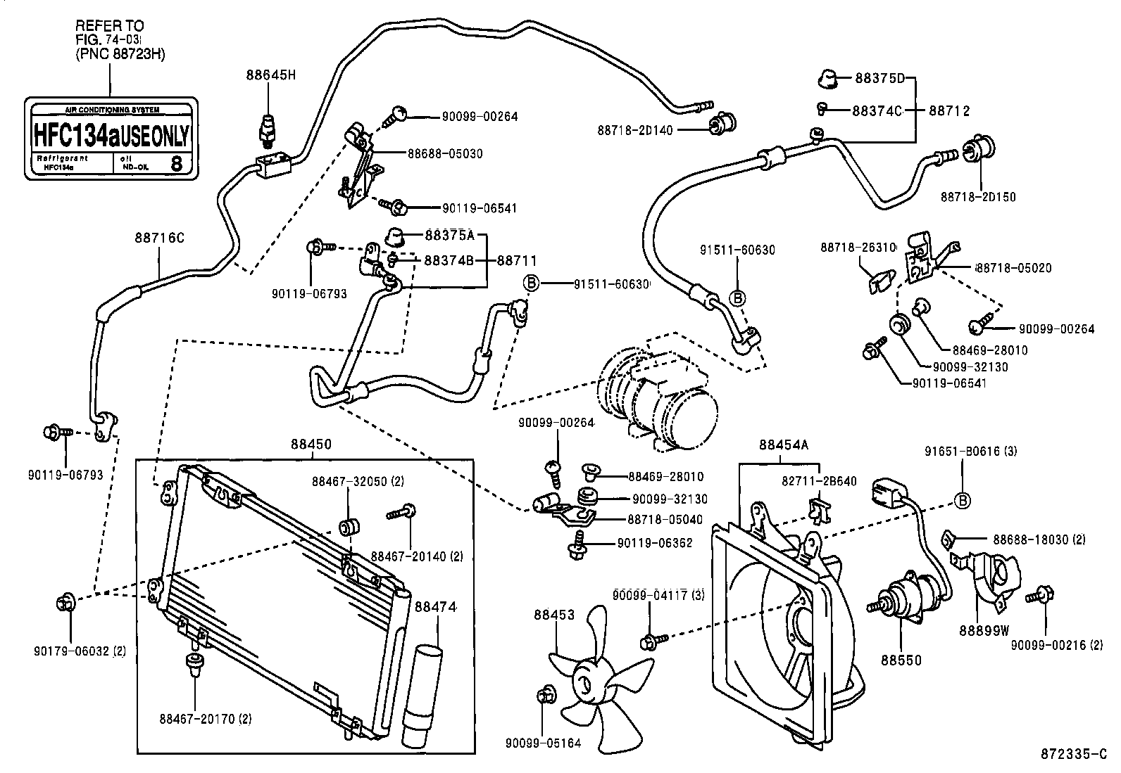  AVENSIS |  HEATING AIR CONDITIONING COOLER PIPING