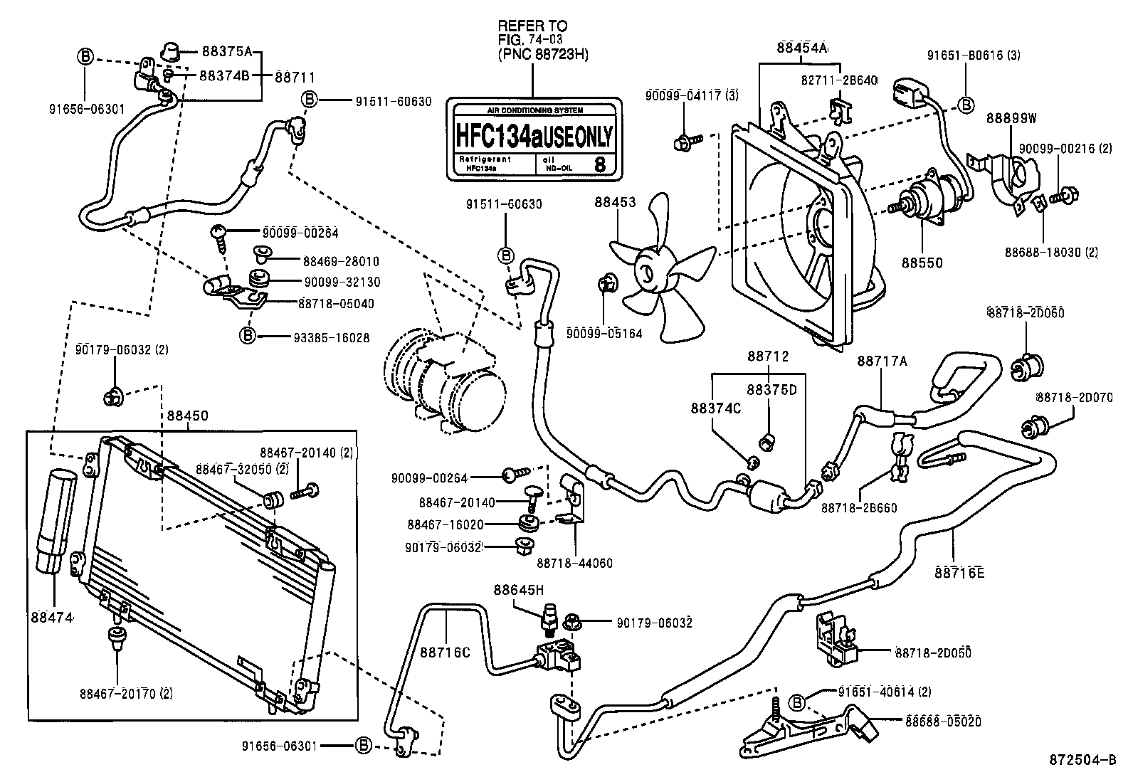 AVENSIS |  HEATING AIR CONDITIONING COOLER PIPING