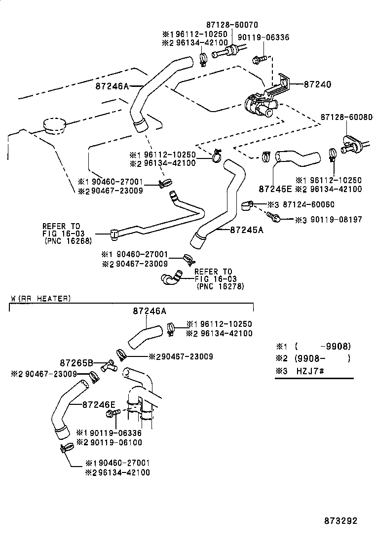  LAND CRUISER 70 |  HEATING AIR CONDITIONING WATER PIPING