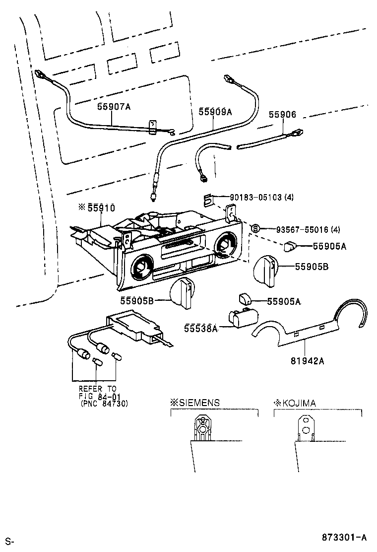  CARINA E UKP |  HEATING AIR CONDITIONING CONTROL AIR DUCT