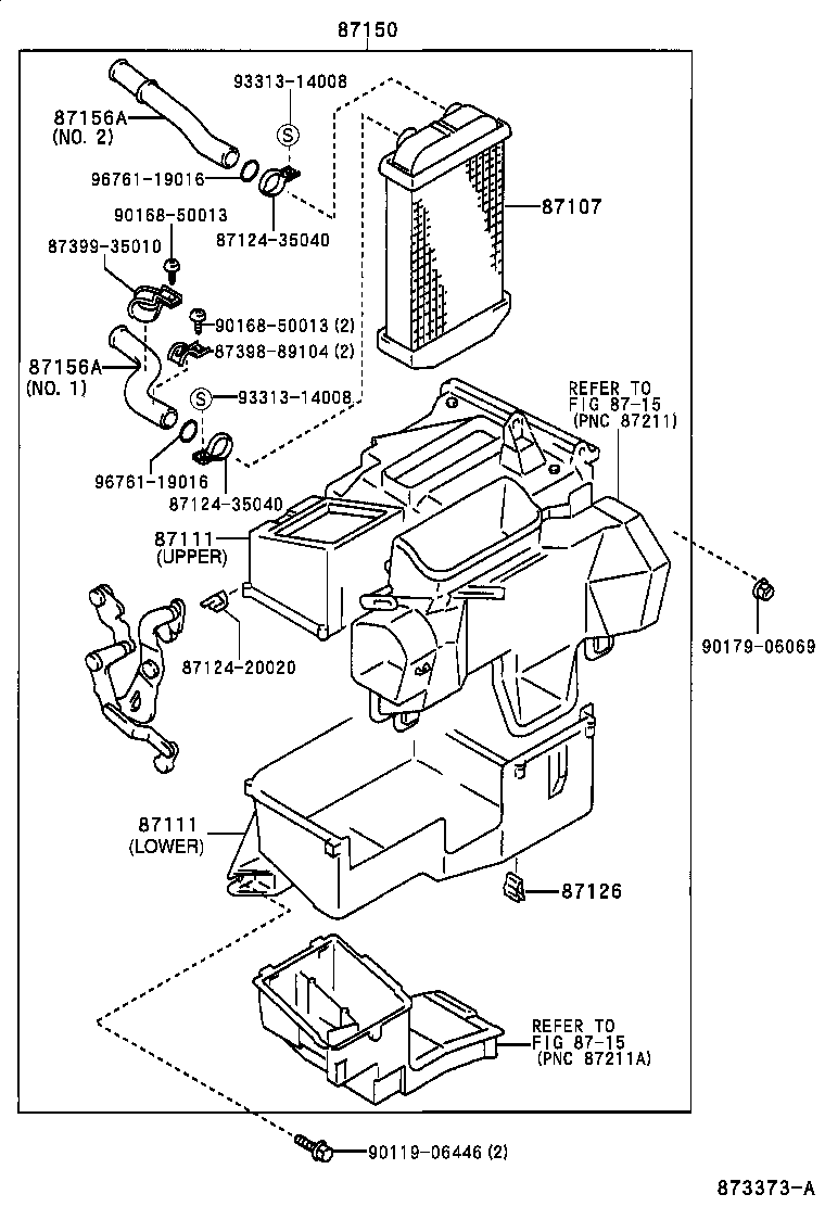  LAND CRUISER 90 |  HEATING AIR CONDITIONING HEATER UNIT BLOWER