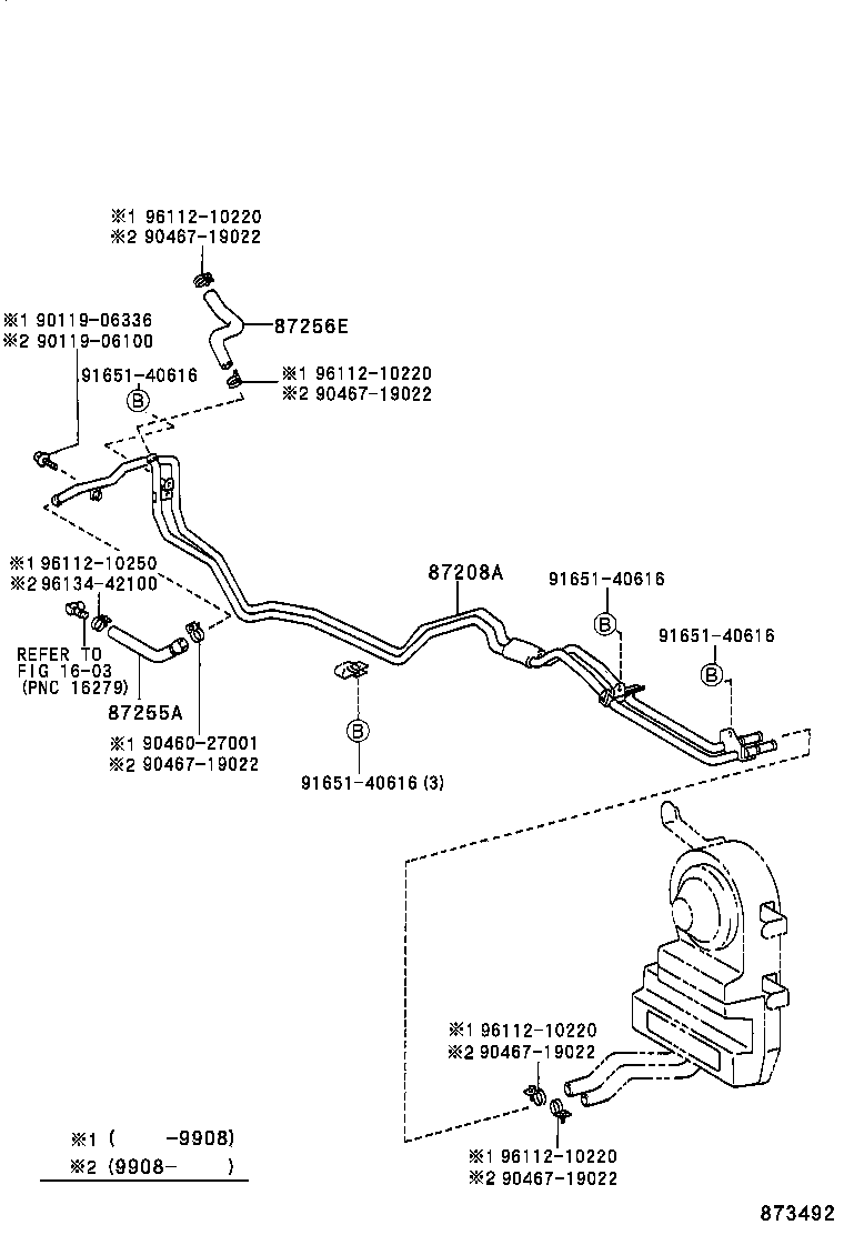  LAND CRUISER 70 |  HEATING AIR CONDITIONING WATER PIPING