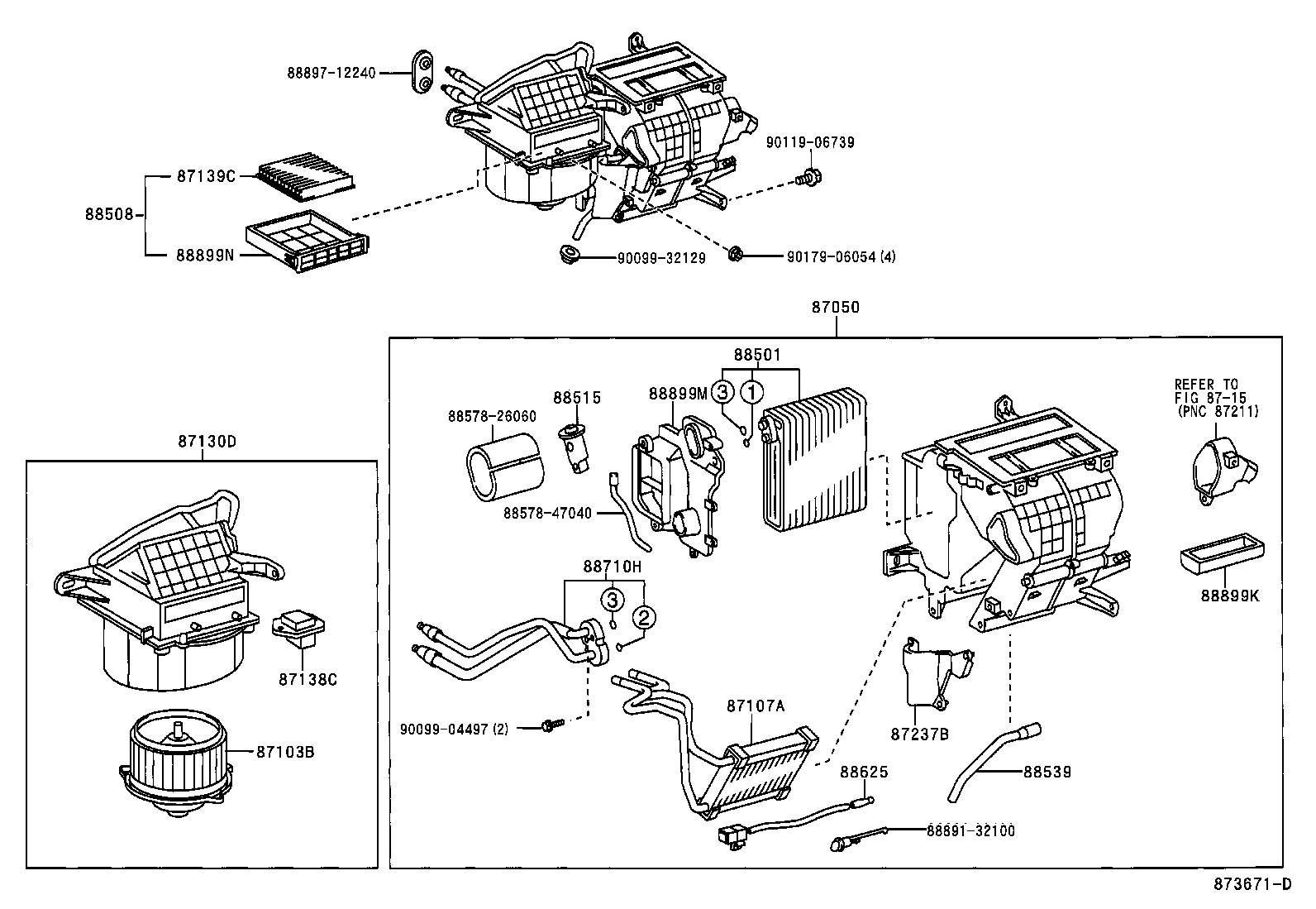  CELICA |  HEATING AIR CONDITIONING COOLER UNIT