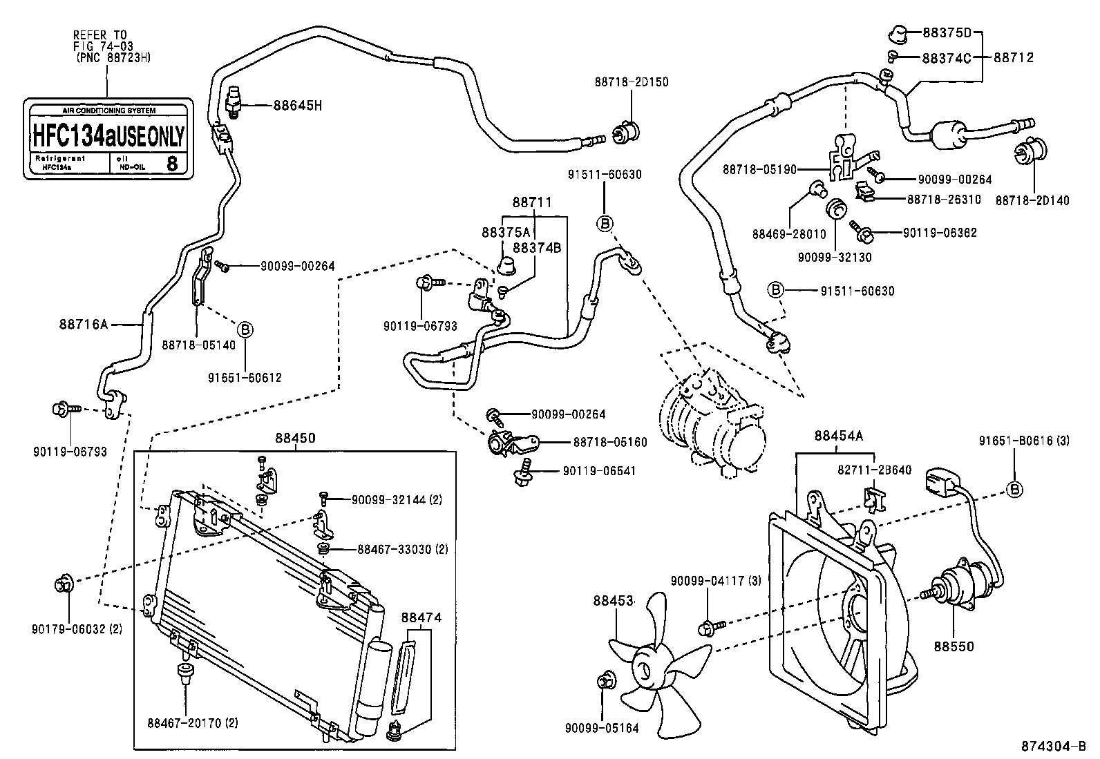  AVENSIS |  HEATING AIR CONDITIONING COOLER PIPING