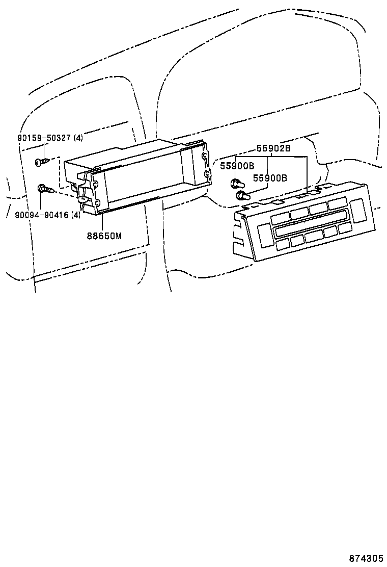  GS300 430 |  HEATING AIR CONDITIONING CONTROL AIR DUCT