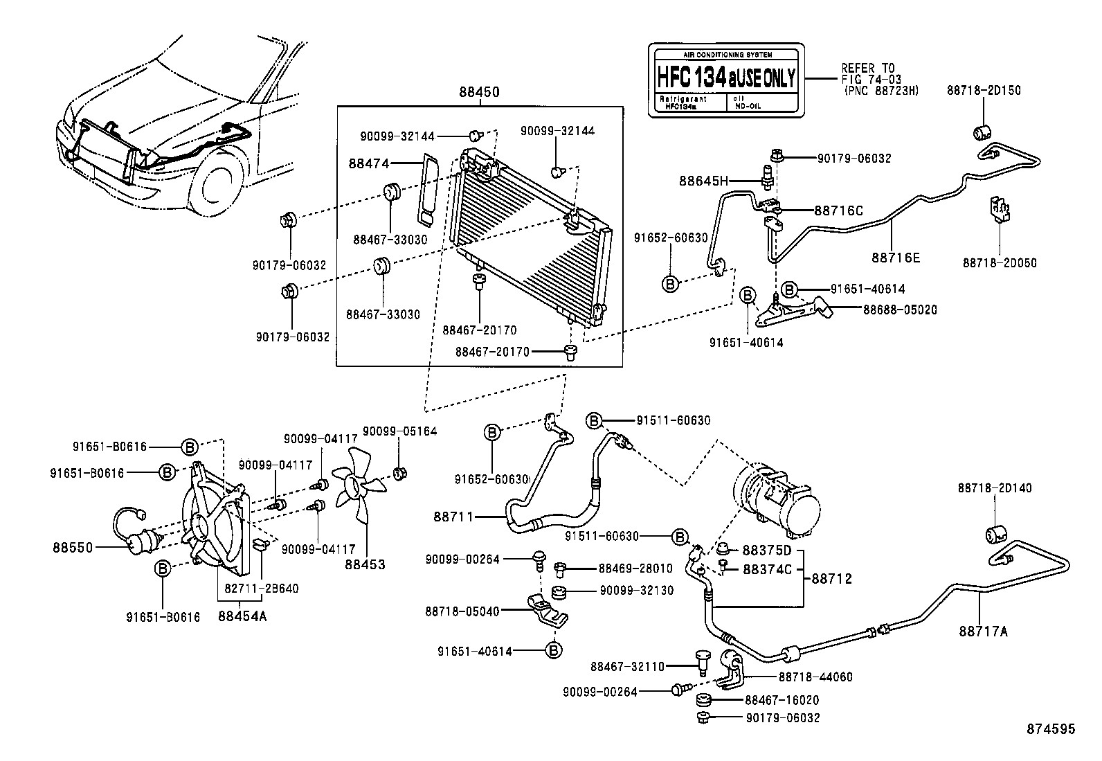  AVENSIS |  HEATING AIR CONDITIONING COOLER PIPING
