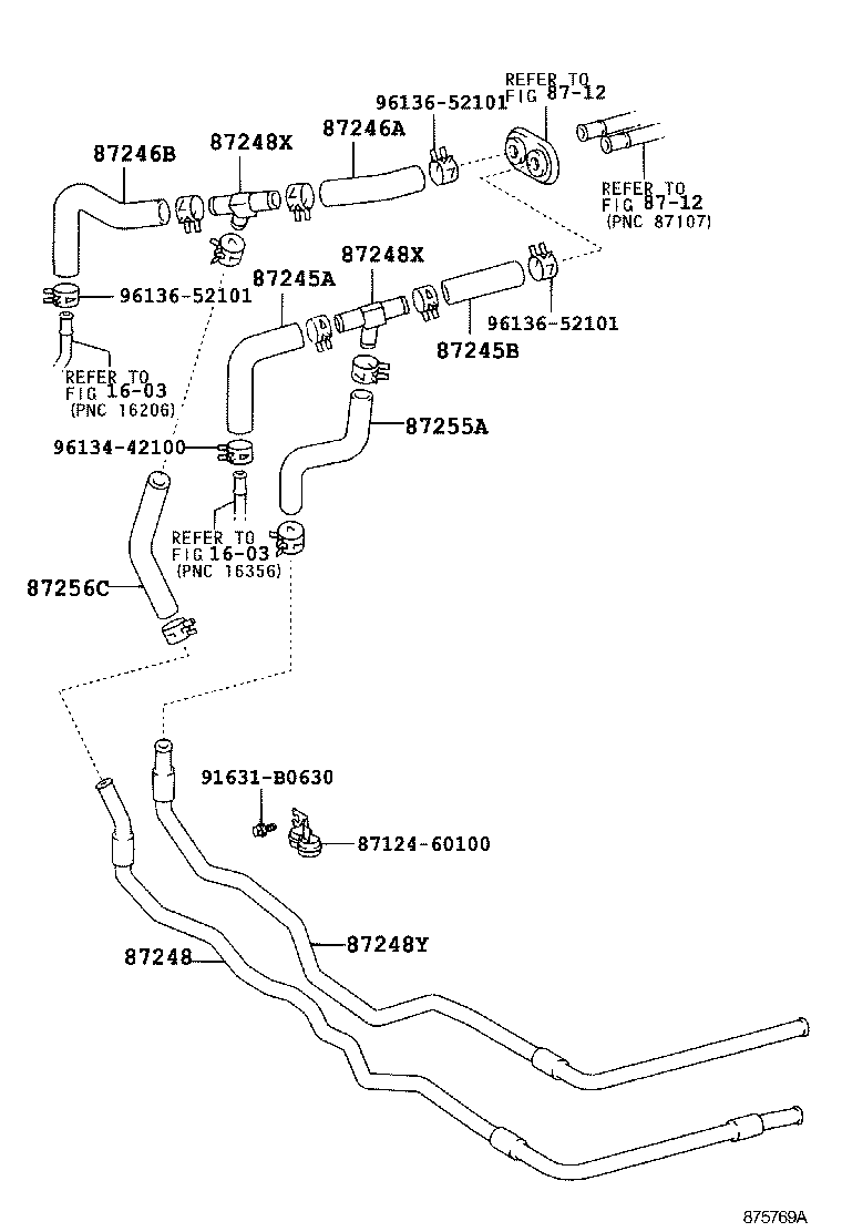  LX470 |  HEATING AIR CONDITIONING WATER PIPING