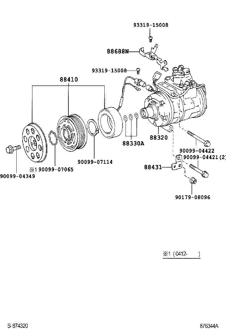  LS430 |  HEATING AIR CONDITIONING COMPRESSOR
