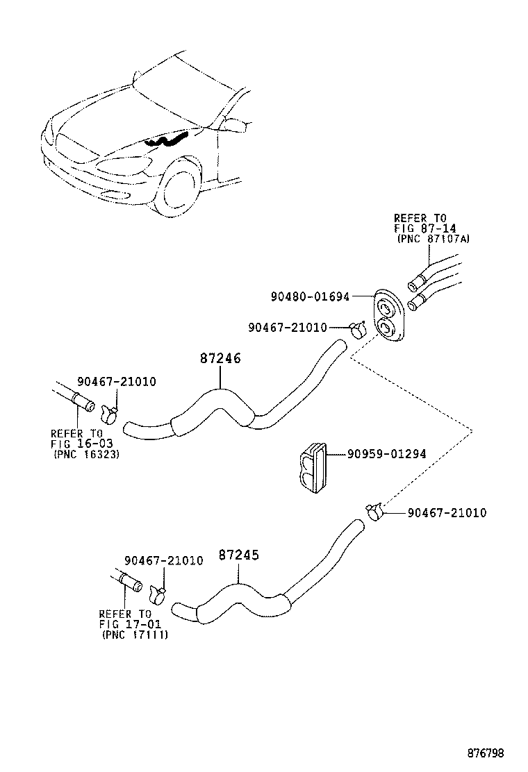  CAMRY |  HEATING AIR CONDITIONING WATER PIPING