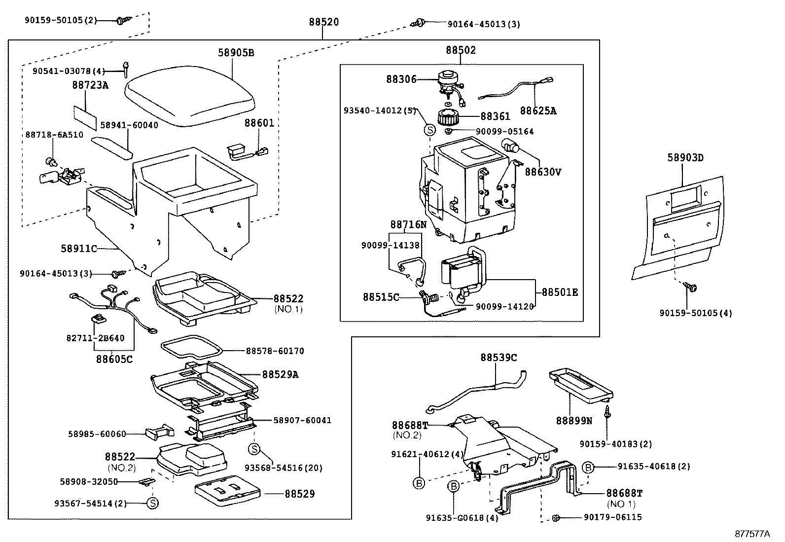  LX470 |  HEATING AIR CONDITIONING COOLER UNIT