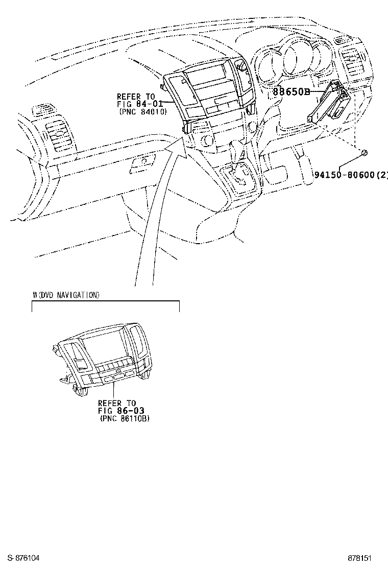  RX300 330 350 |  HEATING AIR CONDITIONING CONTROL AIR DUCT