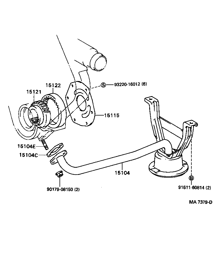  DYNA150 |  ENGINE OIL PUMP