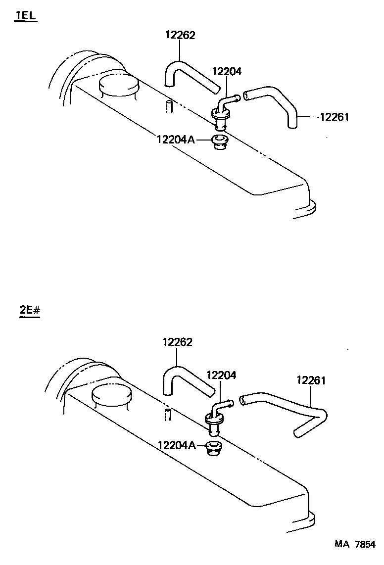  STARLET |  VENTILATION HOSE