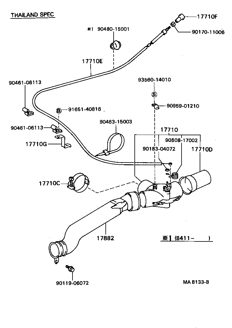  HILUX |  AIR CLEANER