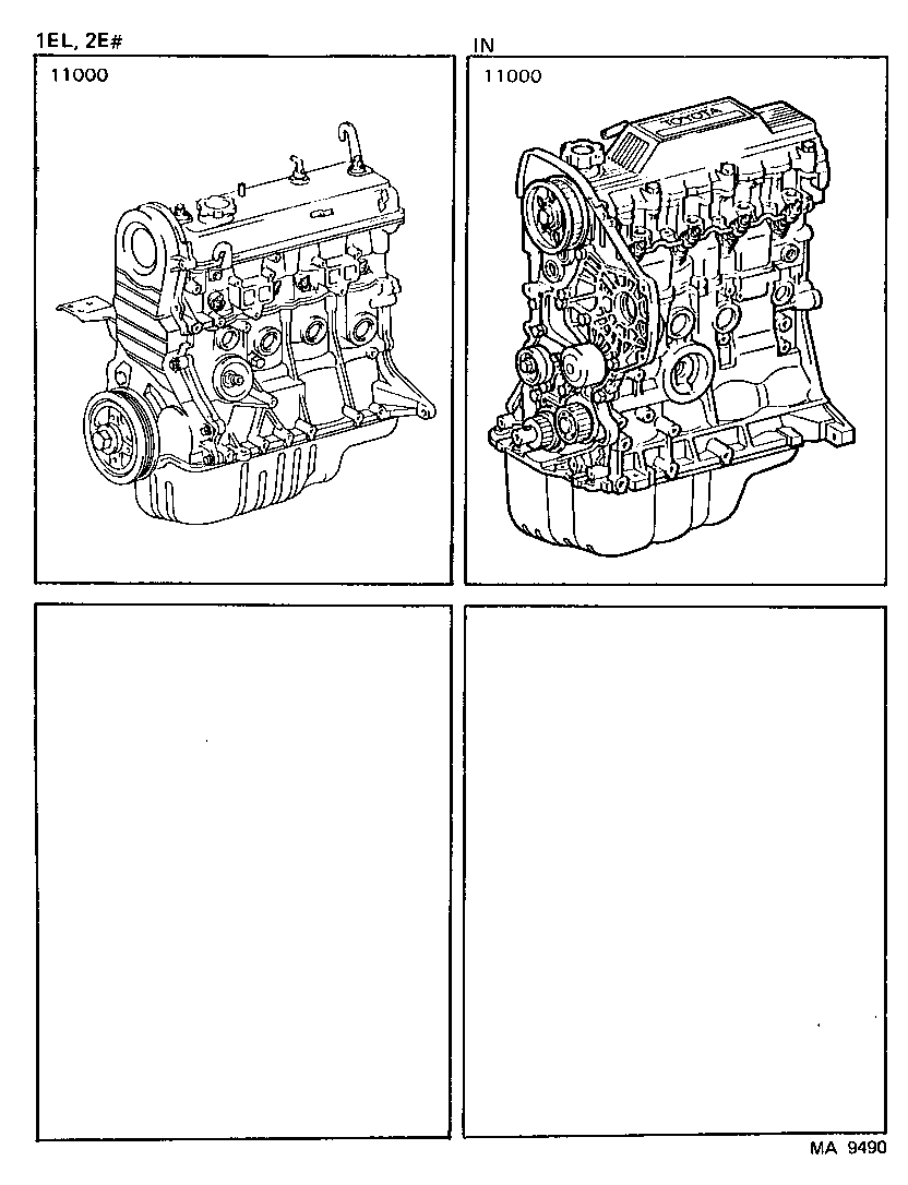  STARLET |  PARTIAL ENGINE ASSEMBLY