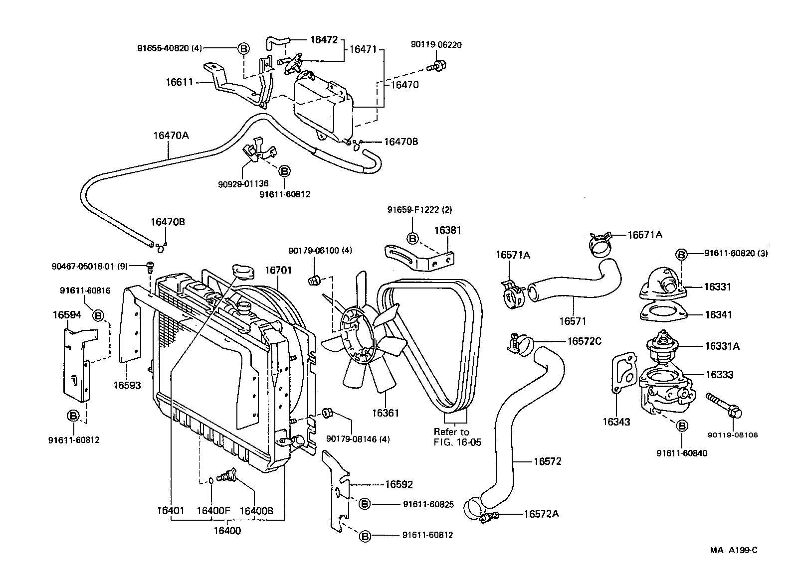  DYNA150 |  RADIATOR WATER OUTLET