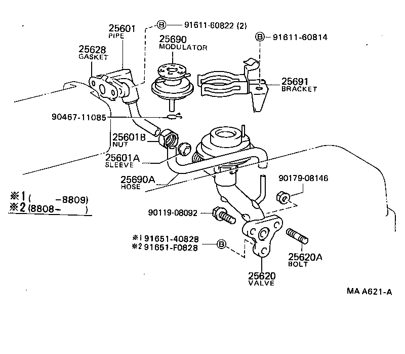  HILUX |  EXHAUST GAS RECIRCULATION SYSTEM