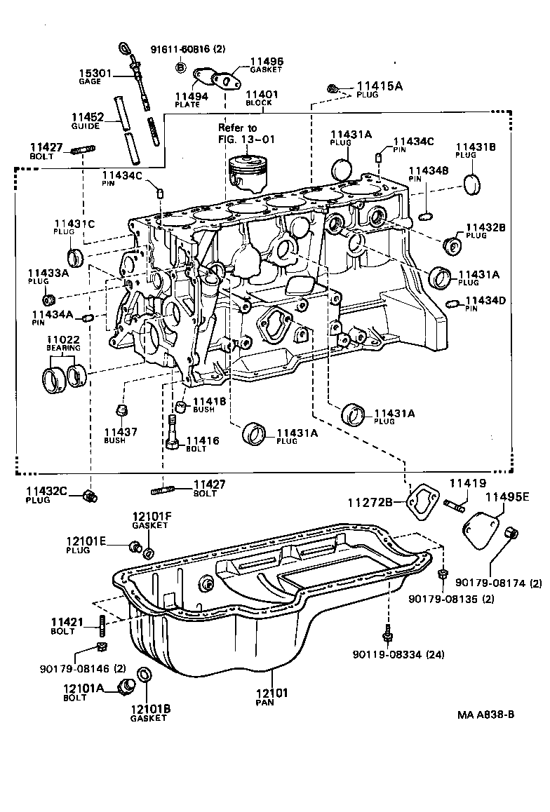  CRESSIDA |  CYLINDER BLOCK