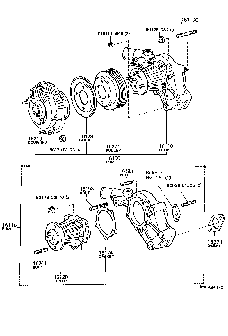  CRESSIDA |  WATER PUMP