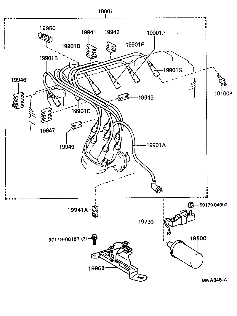  CRESSIDA |  IGNITION COIL SPARK PLUG