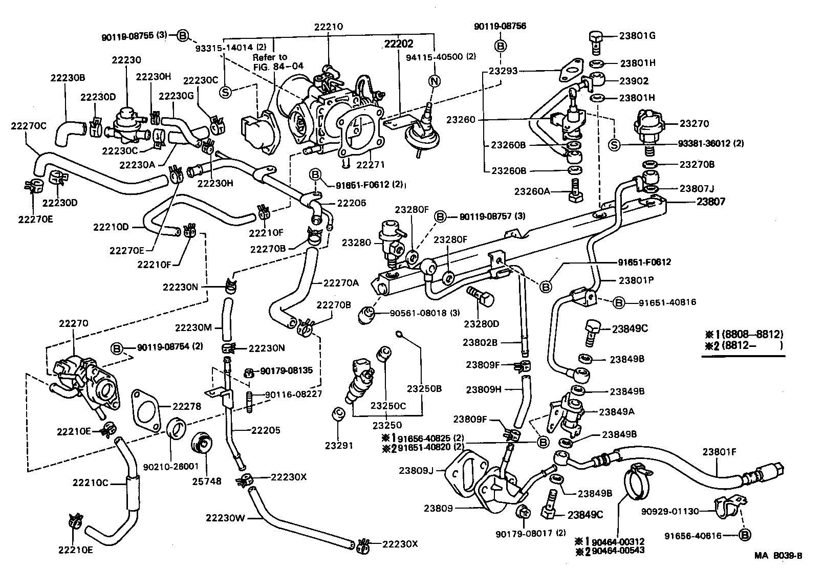  SUPRA |  FUEL INJECTION SYSTEM