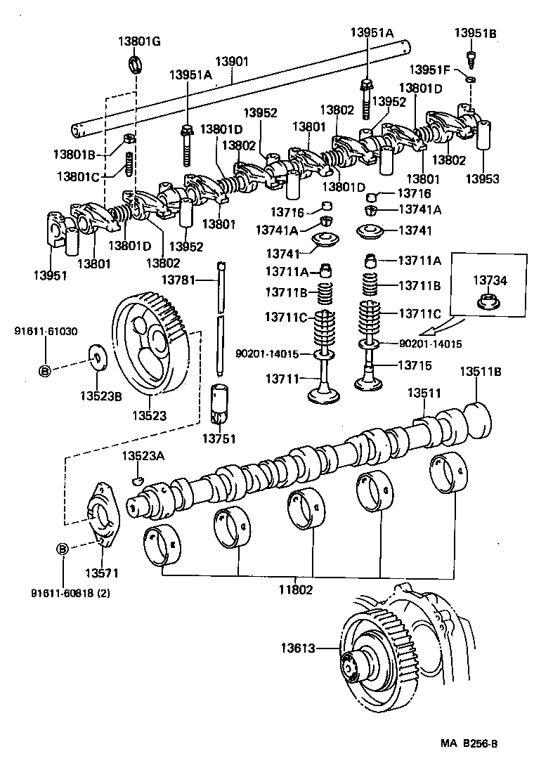  LAND CRUISER 70 |  CAMSHAFT VALVE