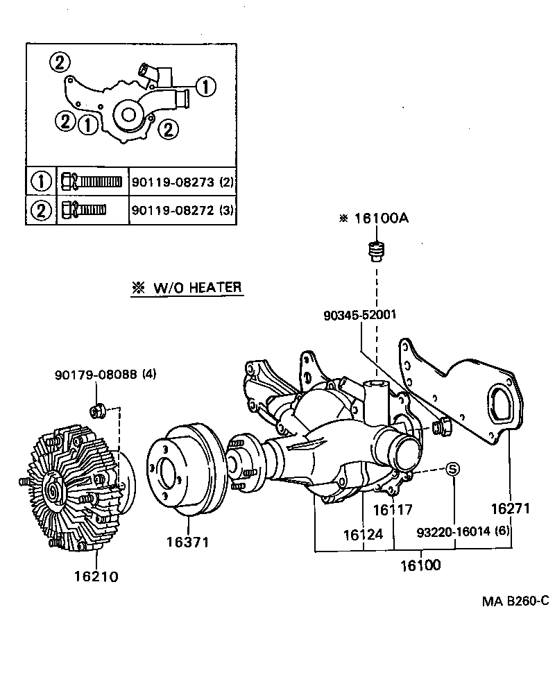  DYNA200 |  WATER PUMP