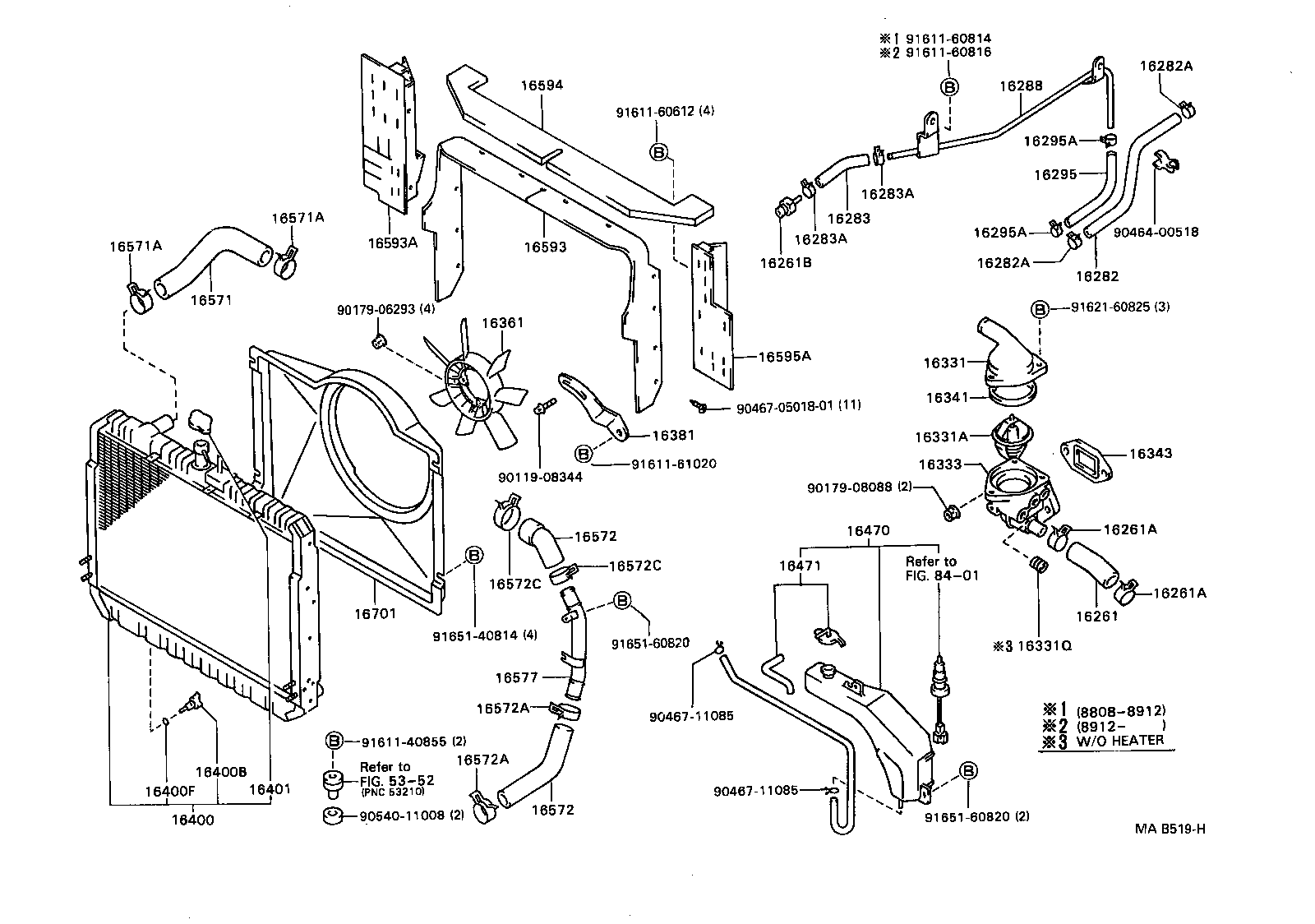  DYNA200 |  RADIATOR WATER OUTLET