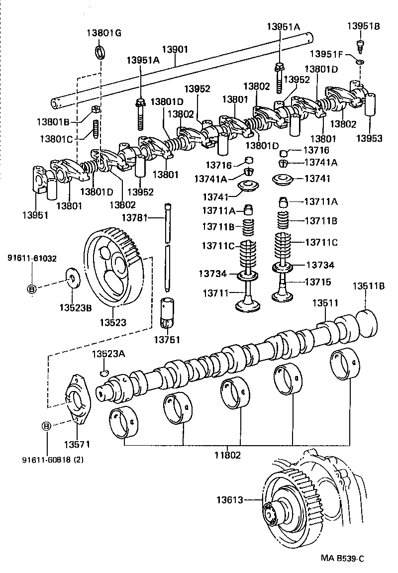  DYNA200 |  CAMSHAFT VALVE