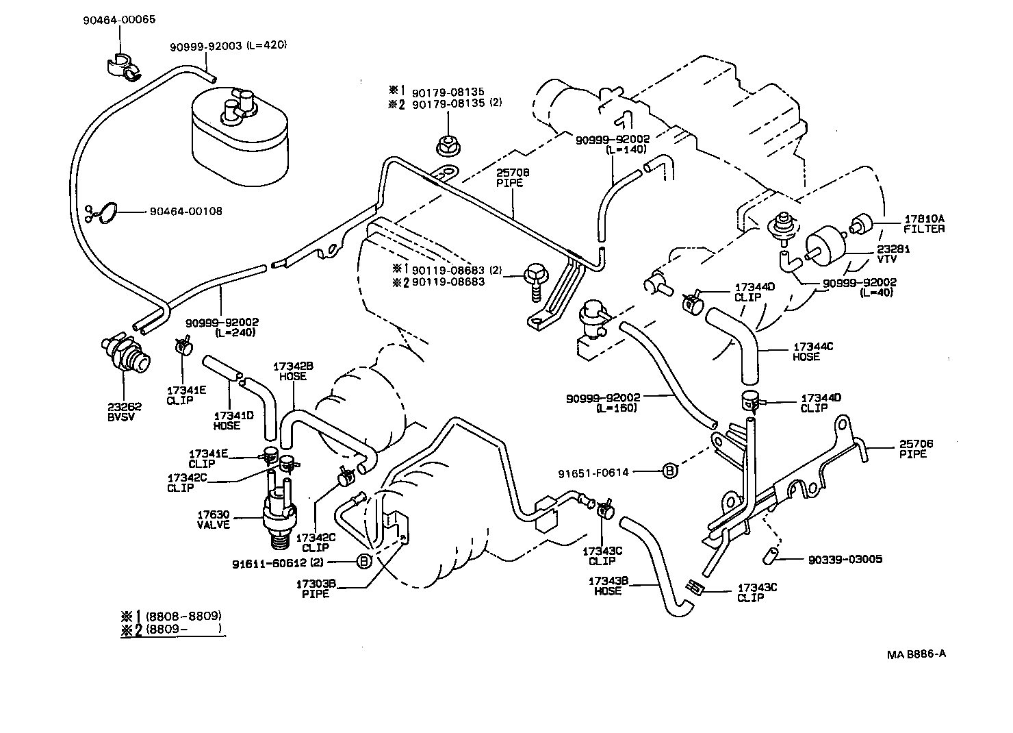  CRESSIDA |  VACUUM PIPING