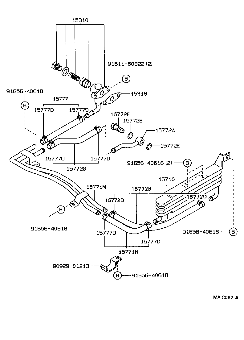  CRESSIDA |  ENGINE OIL COOLER