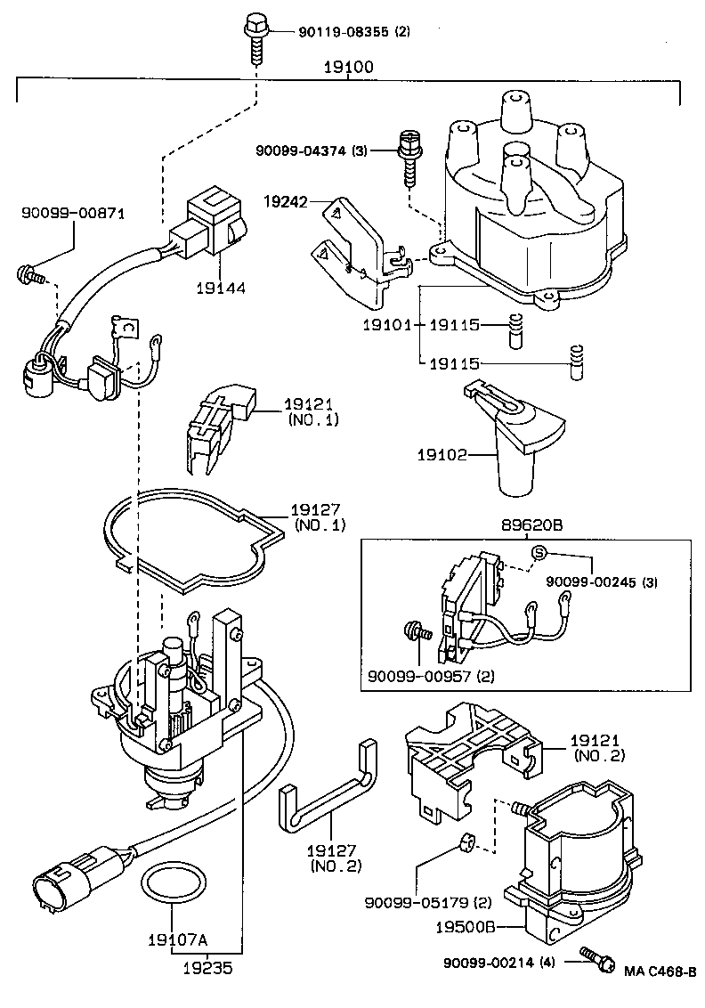  CELICA |  DISTRIBUTOR