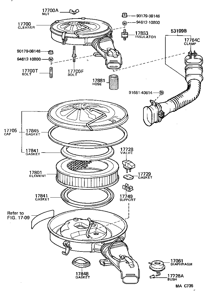  LAND CRUISER 70 |  AIR CLEANER