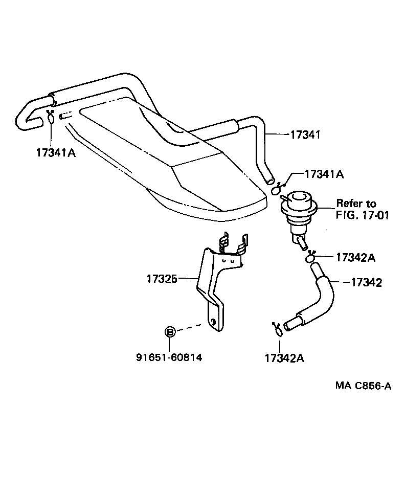  HIACE VAN COMUTER |  MANIFOLD AIR INJECTION SYSTEM