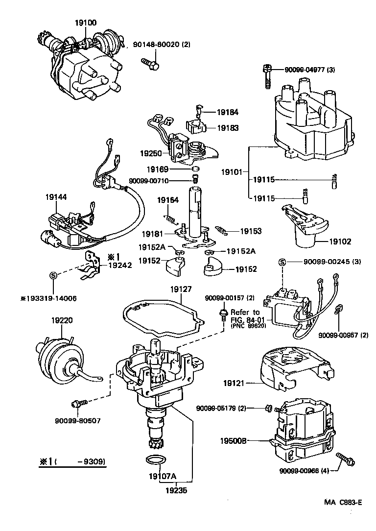  HIACE VAN COMUTER |  DISTRIBUTOR